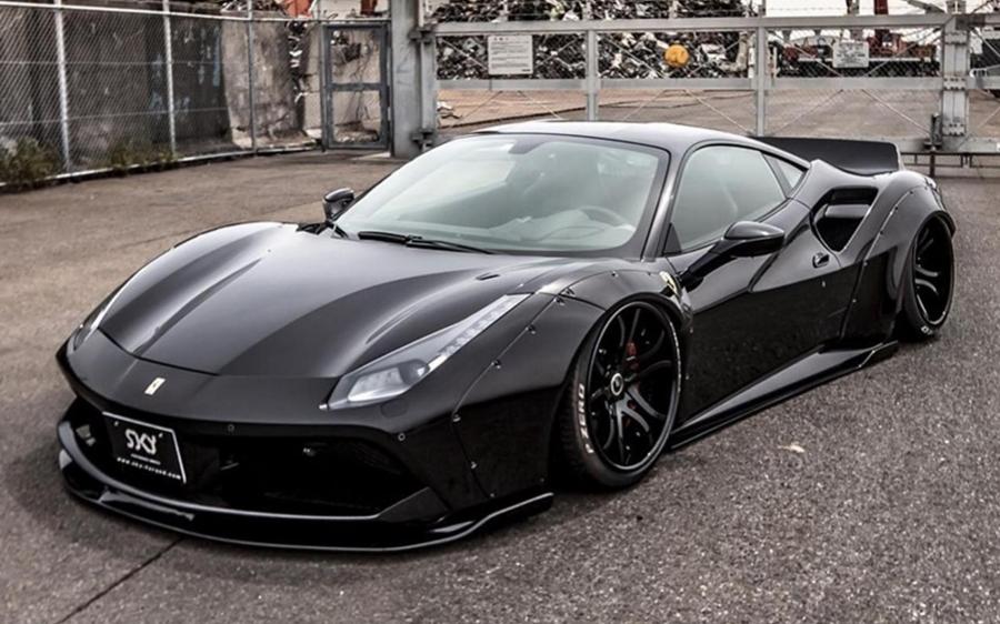 Ferrari 488 GTB by Liberty Walk on Forgiato Wheels (S216) '2019
